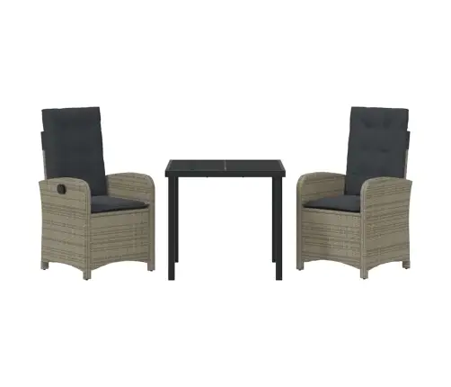 Aia Söögilaudade Komplekt Padjaga 3 Pcs Hall Polürotang