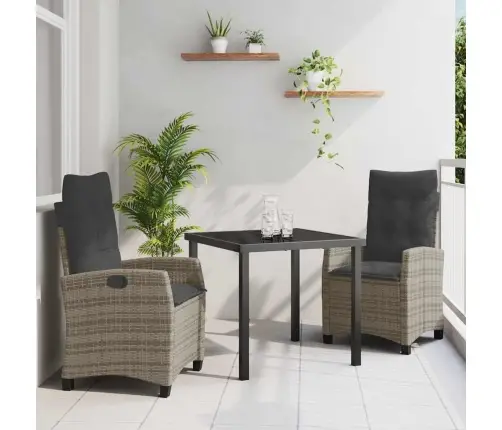 Aia Söögilaudade Komplekt Padjaga 3 Pcs Hall Polürotang