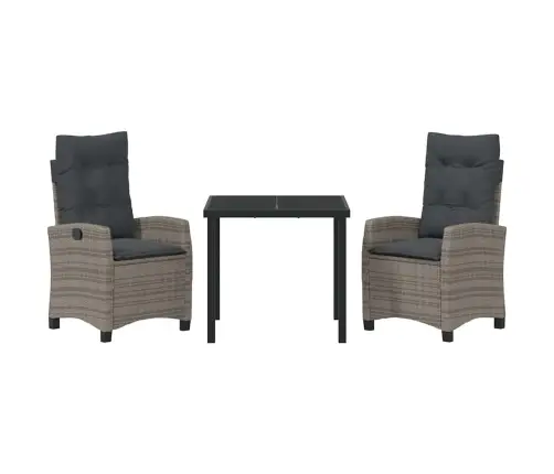 Aia Söögilaudade Komplekt Padjaga 3 Pcs Hall Polürotang