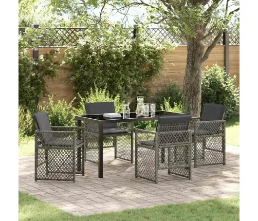 Aia Söögilaudade Komplekt 5 Pcs Hall Polürotang