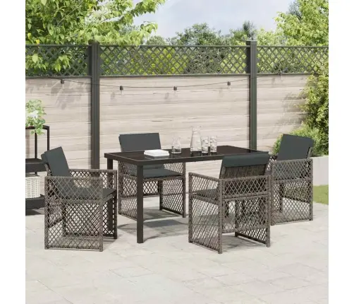 Aia Söögilaudade Komplekt 5 Pcs Hall Polürotang