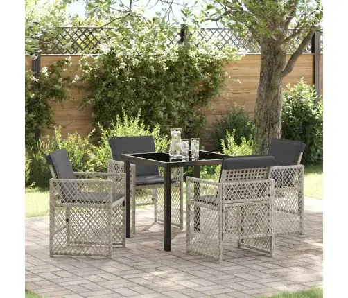 Aia Söögilaudade Komplekt 5 Pcs Helehall Polürotang