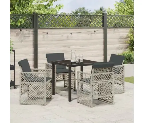 Aia Söögilaudade Komplekt 5 Pcs Helehall Polürotang