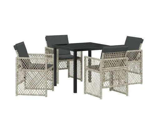 Aia Söögilaudade Komplekt 5 Pcs Helehall Polürotang