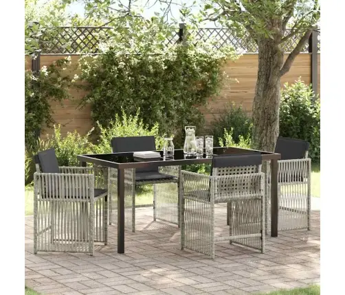 Aia Söögilaudade Komplekt 5 Pcs Helehall Pulbervärvitud Teras