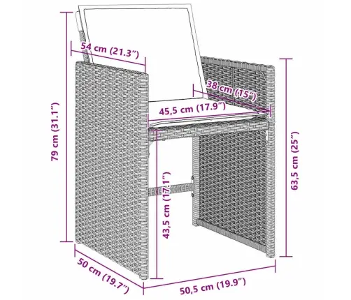 5 Daļu Dārza Ēdamgalds Ar Spilveniem, Gaiši Pelēks, Poliratanis Vidaxl
