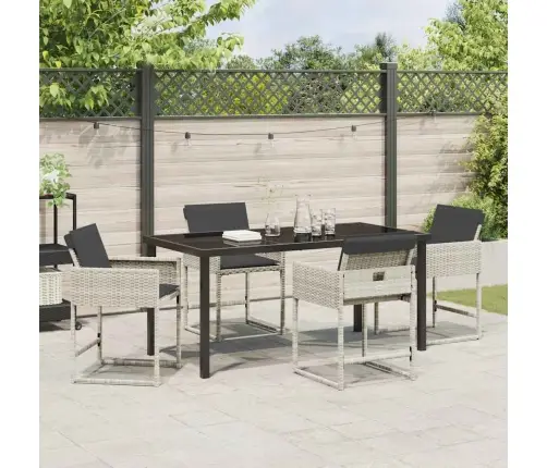 Aia Söögilaudade Komplekt 5 Pcs Helehall Polürotang