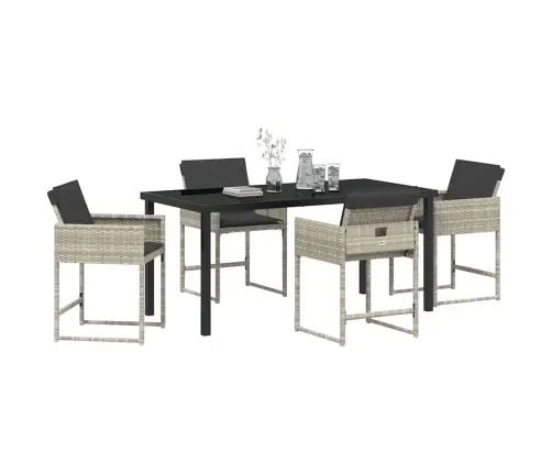 Aia Söögilaudade Komplekt 5 Pcs Helehall Polürotang