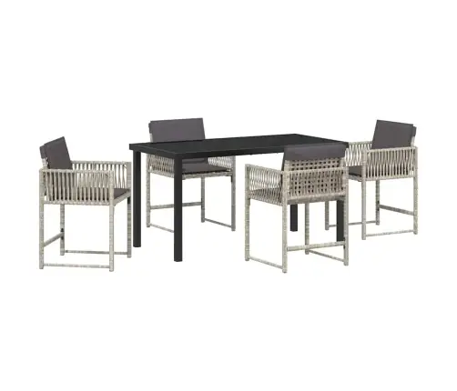 Aia Söögilaudade Komplekt 5 Pcs Helehall Polürotang