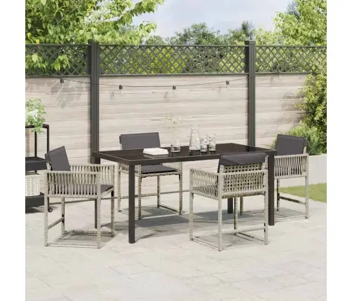 Aia Söögilaudade Komplekt 5 Pcs Helehall Polürotang