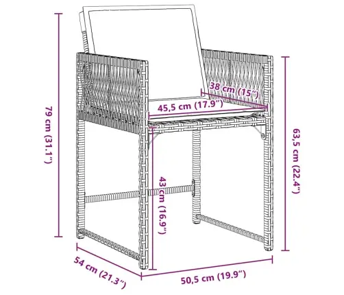 Sodo Valgomojo Komplektas 5 Pcs Smėlio Poliratanas