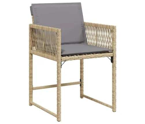 Sodo Valgomojo Komplektas 5 Pcs Smėlio Poliratanas