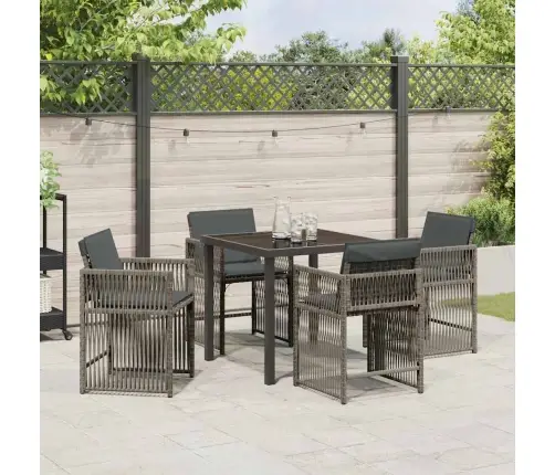 Aia Söögilaudade Komplekt 5 Pcs Hall Polürotang