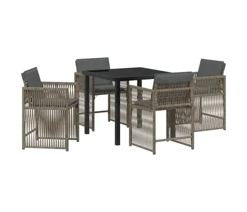 Aia Söögilaudade Komplekt 5 Pcs Hall Polürotang