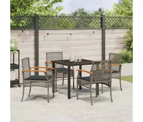 Aia Söögilaudade Komplekt 5 Pcs Hall Polürotang