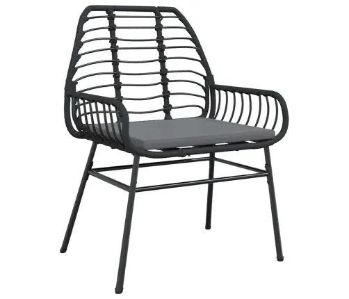 Aia Söögilaudade Komplekt 5 Pcs Must Polürotang