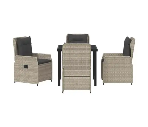 Aia Söögilaudade Komplekt 5 Pcs Helehall Polürotang