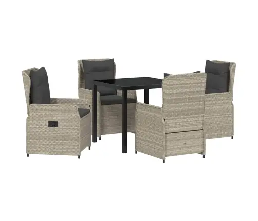 Aia Söögilaudade Komplekt 5 Pcs Helehall Polürotang