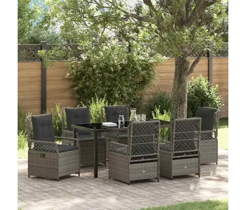 Aia Söögilaudade Komplekt 7 Pcs Hall Polürotang