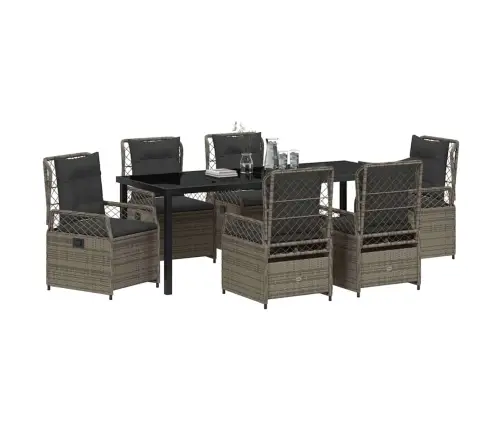 Aia Söögilaudade Komplekt 7 Pcs Hall Polürotang