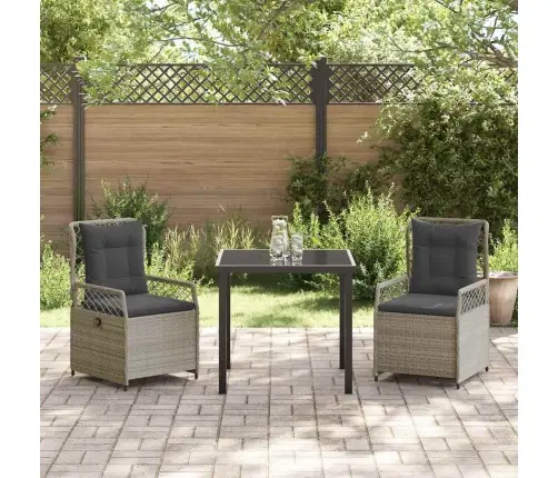 Aia Söögilaudade Komplekt 3 Pcs Helehall Polürotang