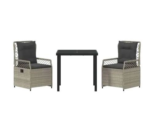 Aia Söögilaudade Komplekt 3 Pcs Helehall Polürotang