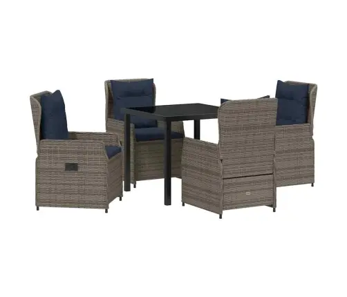 Aia Söögilaudade Komplekt 5 Pcs Hall Polürooster