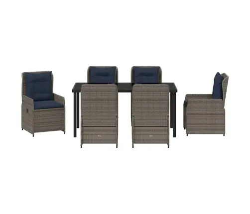 Aia Söögilaudade Komplekt 7 Pcs Hall Polürooster