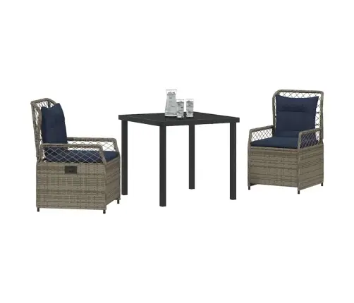 Aia Söögilaudade Komplekt 3 Pcs Hall Polürotang