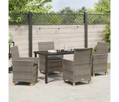 Aia Söögilaudade Komplekt 5 Pcs Hall Polürotang