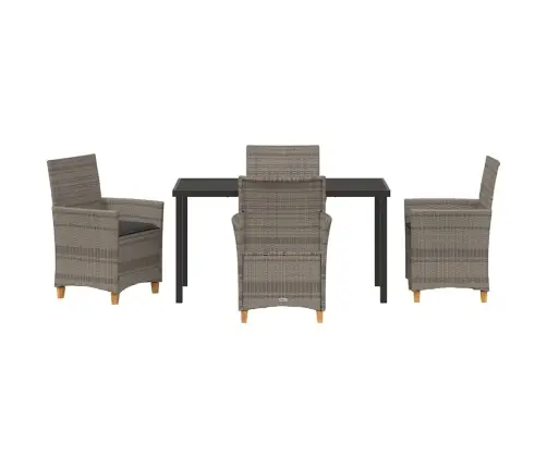 Aia Söögilaudade Komplekt 5 Pcs Hall Polürotang