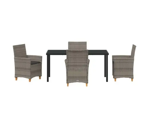 Aia Söögilaudade Komplekt 5 Pcs Hall Polürotang