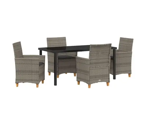 Aia Söögilaudade Komplekt 5 Pcs Hall Polürotang