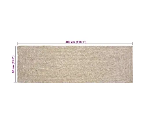 Kild Looduslik Ja Valge 60 X 300 Cm Dužuut