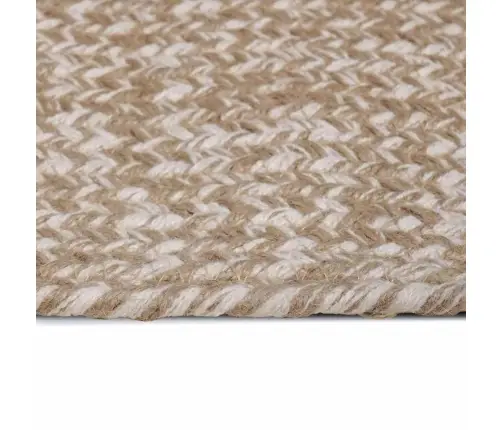 Kild Looduslik Ja Valge 240 X 240 Cm Dužuut