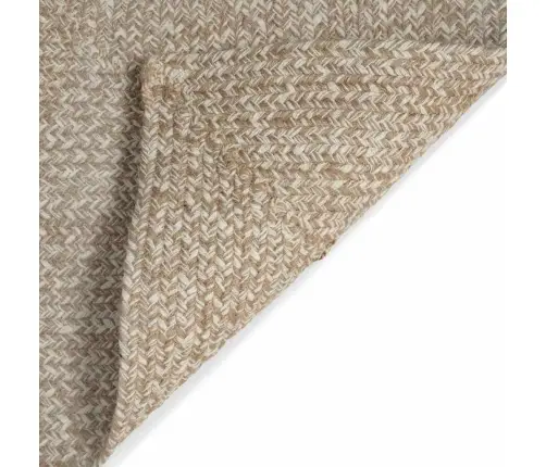 Kilimas Natūrali Ir Balta 240 X 340 Cm Džiutas