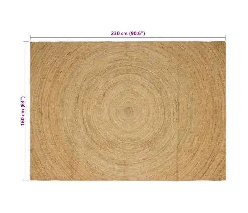 Kilimas Ruda 160 X 230 Cm Džiutas