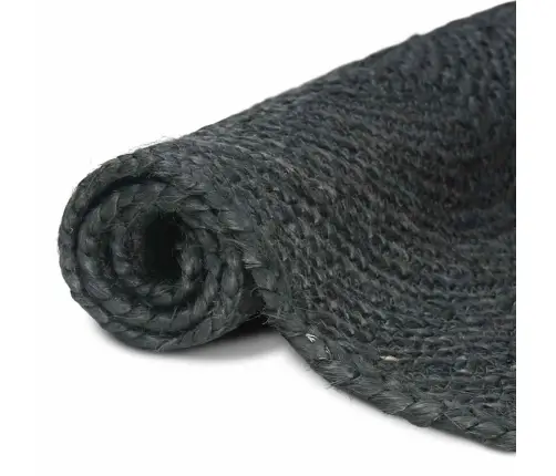 Paklājs Tumši Pelēks 160 X 230 Cm Džuta Vidaxl