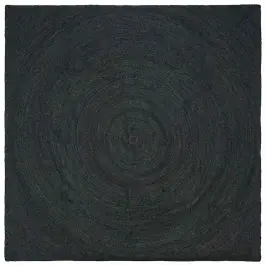 Kilimas Tamsiai Pilka 240 X 240 Cm Džiutas