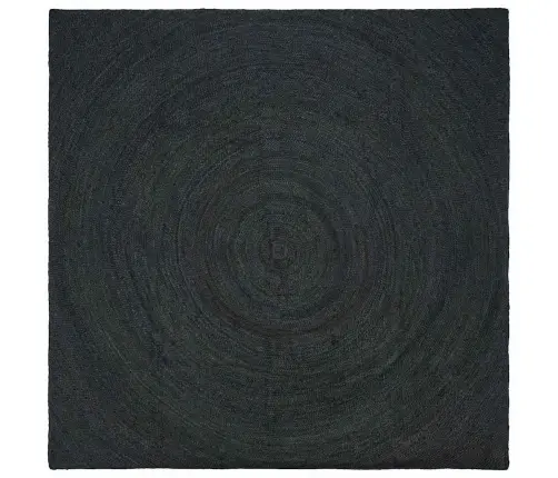 Paklājs Tumši Pelēks 300 X 300 Cm Džuta Vidaxl