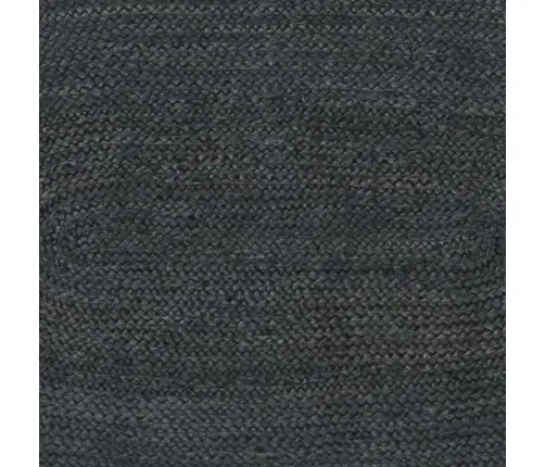 Paklājs Dabīgs Un Melns 300 X 300 Cm Džuta Vidaxl