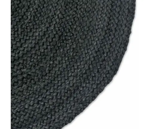 Kilimas Natūrali Ir Juoda 300 X 300 Cm Džiutas