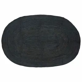 Kilimas Natūrali Ir Juoda 300 X 300 Cm Džiutas Kilimas Natūrali Ir Juoda 300 X 300 Cm Džiutas