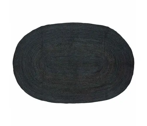 Kilimas Natūrali Ir Juoda 300 X 300 Cm Džiutas