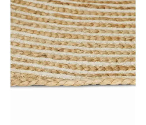 Kilimas Natūrali Ir Balta 60 X 250 Cm Džiutas