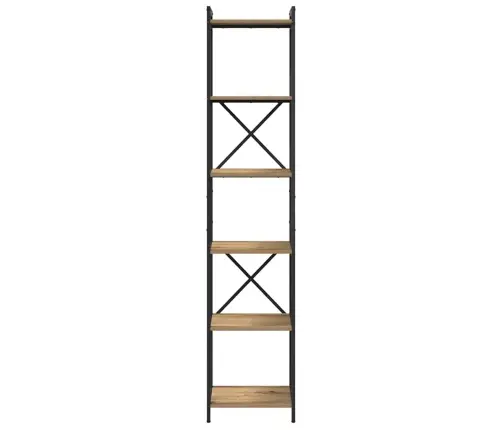 Raamatukapp Käsitööpuu 40 X 30 X 189,5 Cm Tehispuit