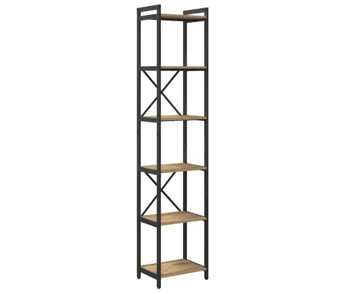 Raamatukapp Käsitööpuu 40 X 30 X 189,5 Cm Tehispuit