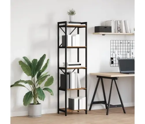 Raamatukapp Vana Puit 40 X 30 X 155 Cm Tehispuit