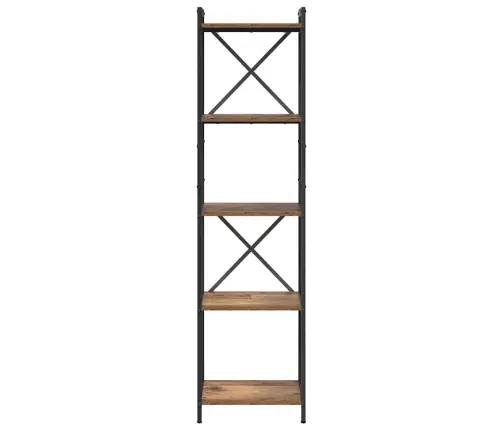 Raamatukapp Vana Puit 40 X 30 X 155 Cm Tehispuit