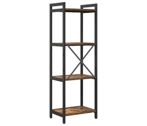 Grāmatu Skapis Dūmakaina Ozolkoka 40 X 30 X 118 Cm Koks Vidaxl